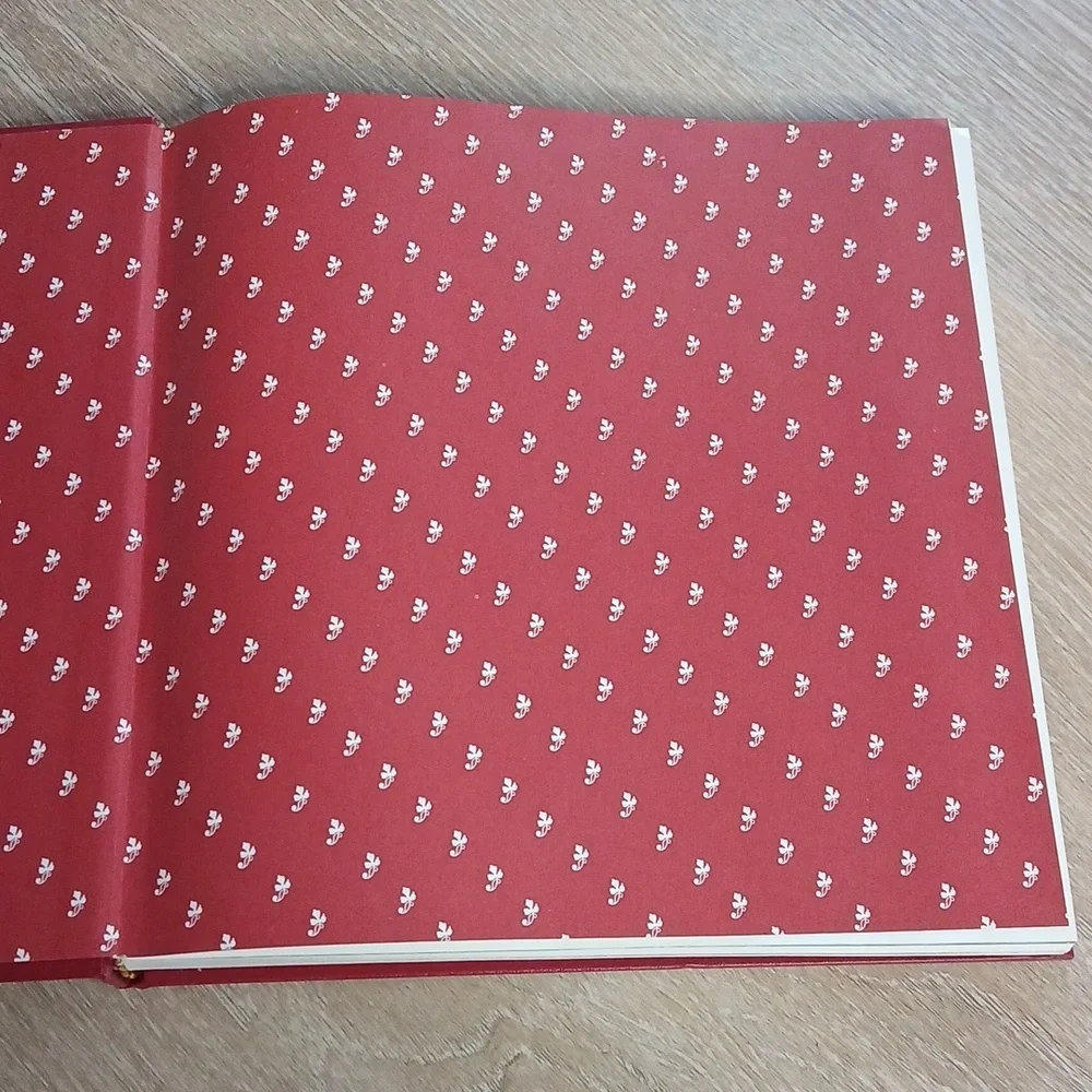 Vintage 80's Entertaining Martha Stewart Book First/15 Red Hardcover